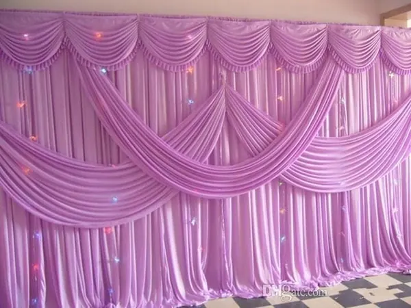 Backdrops and wall drapes